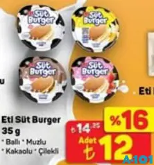 ETİ SÜT BURGER 35 G fiyat ve kampanya bilgisi